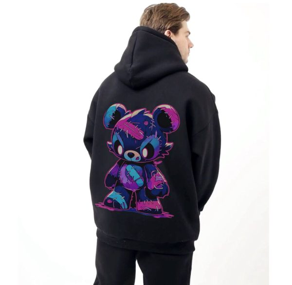 Zombified Teddy Premium Quality Hoodie